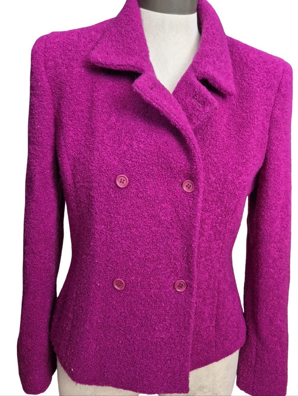 Jones New York Womens Double Breasted Jacket Size 8